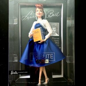 Barbie Lucille Ball Tribute Doll Packaging